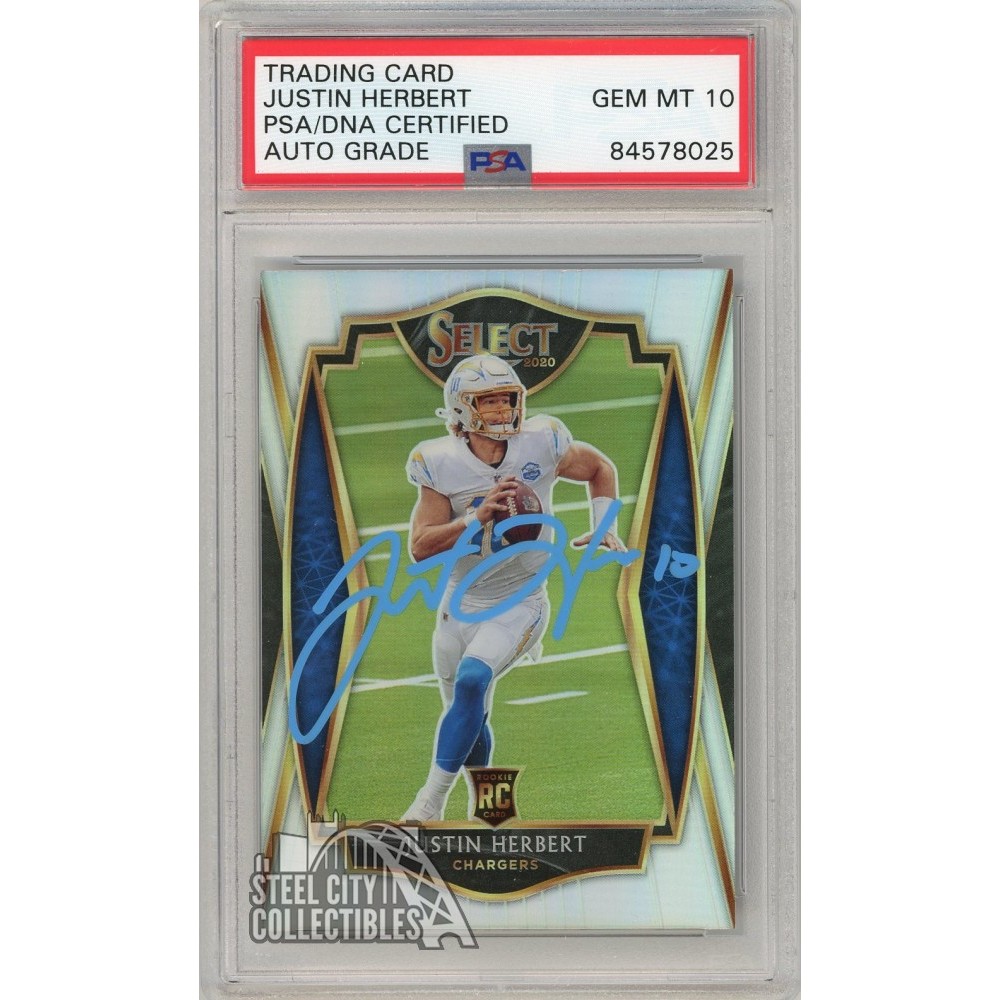 Justin Herbert Rookie on sale Card