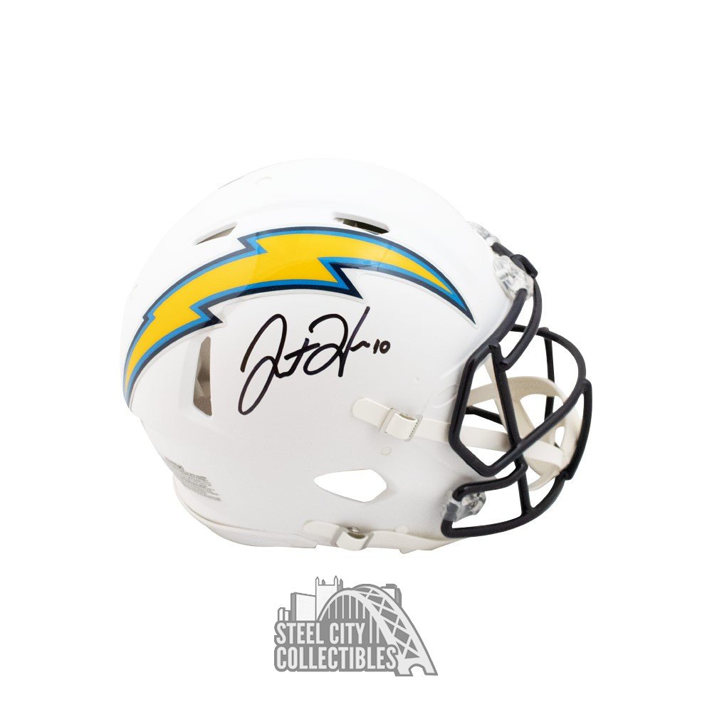 Justin Herbert Signed Chargers Proline Speed Authentic Helmet