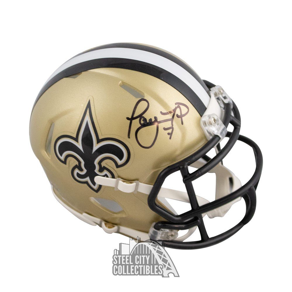 Taysom Hill New Orleans Saints Autographed Riddell Speed Mini Helmet