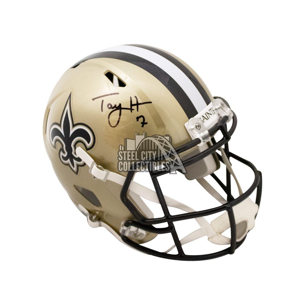 Taysom Hill Autographed New Orleans Saints Eclipse Black Full Size