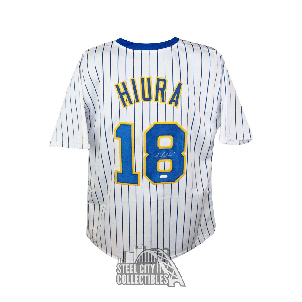 Keston Hiura Autographed Milwaukee Custom Baseball Jersey - JSA