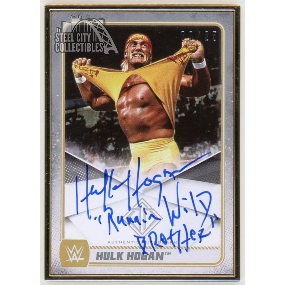 Hulk Hogan 2020 Topps WWE Transcendent Collection Super Rare ...