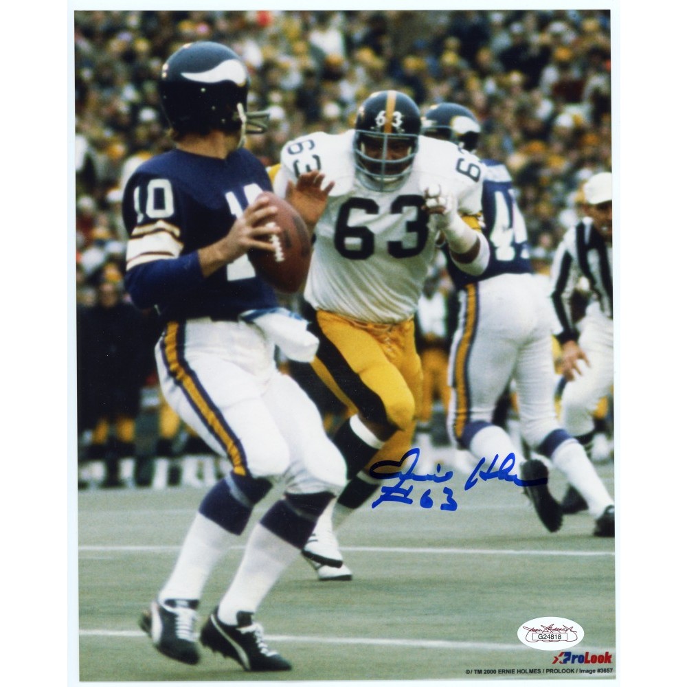 Lot Detail - 1976 ERNIE HOLMES PITTSBURGH STEELERS GAME WORN