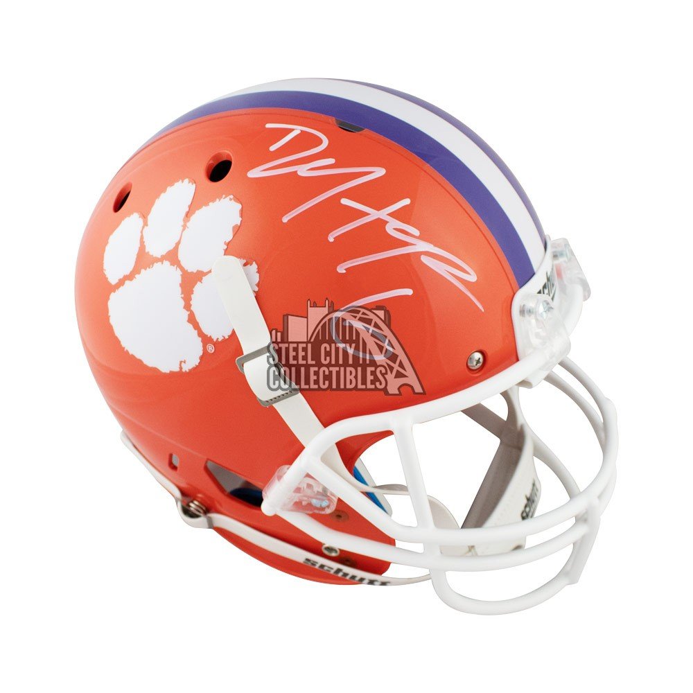 Deandre Hopkins Autographed Clemson Tigers Full Size Football Helmet Jsa Coa