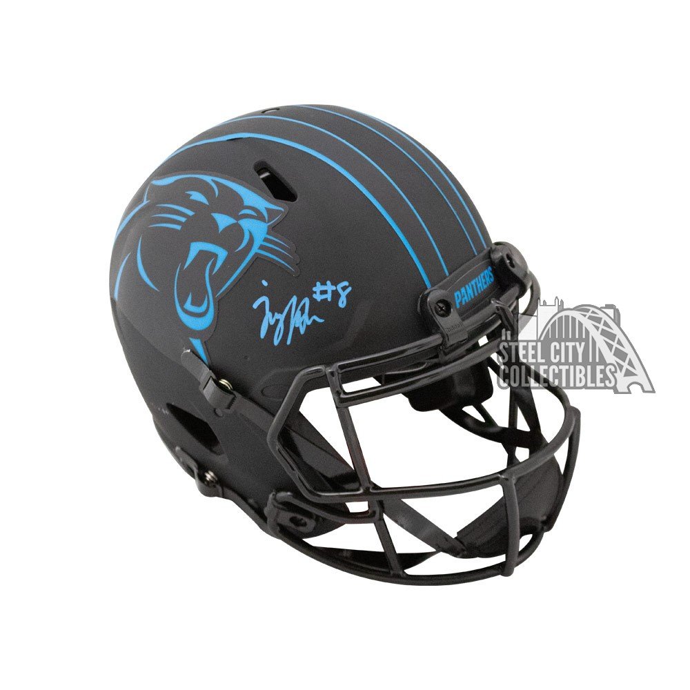 WinCraft Carolina Panthers Alternate Helmet Single-Sided 3'