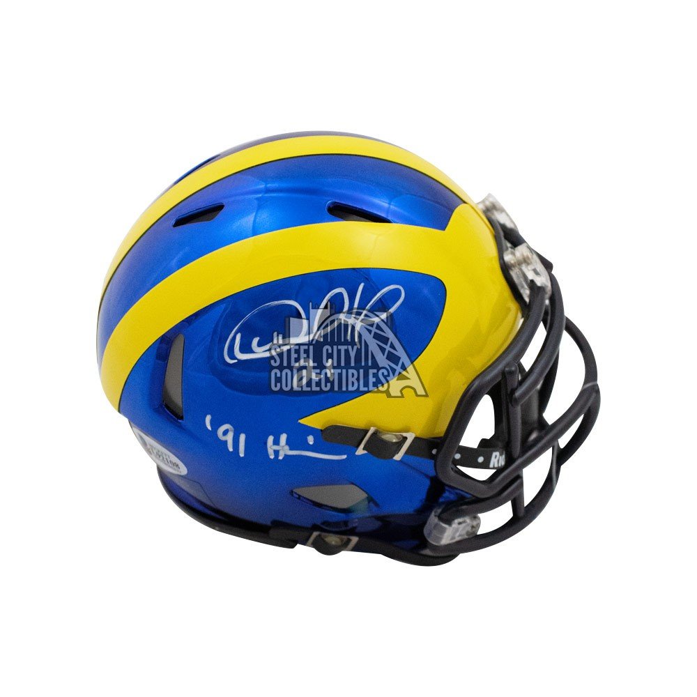 Desmond Howard Michigan Wolverines signed popular mini helmet