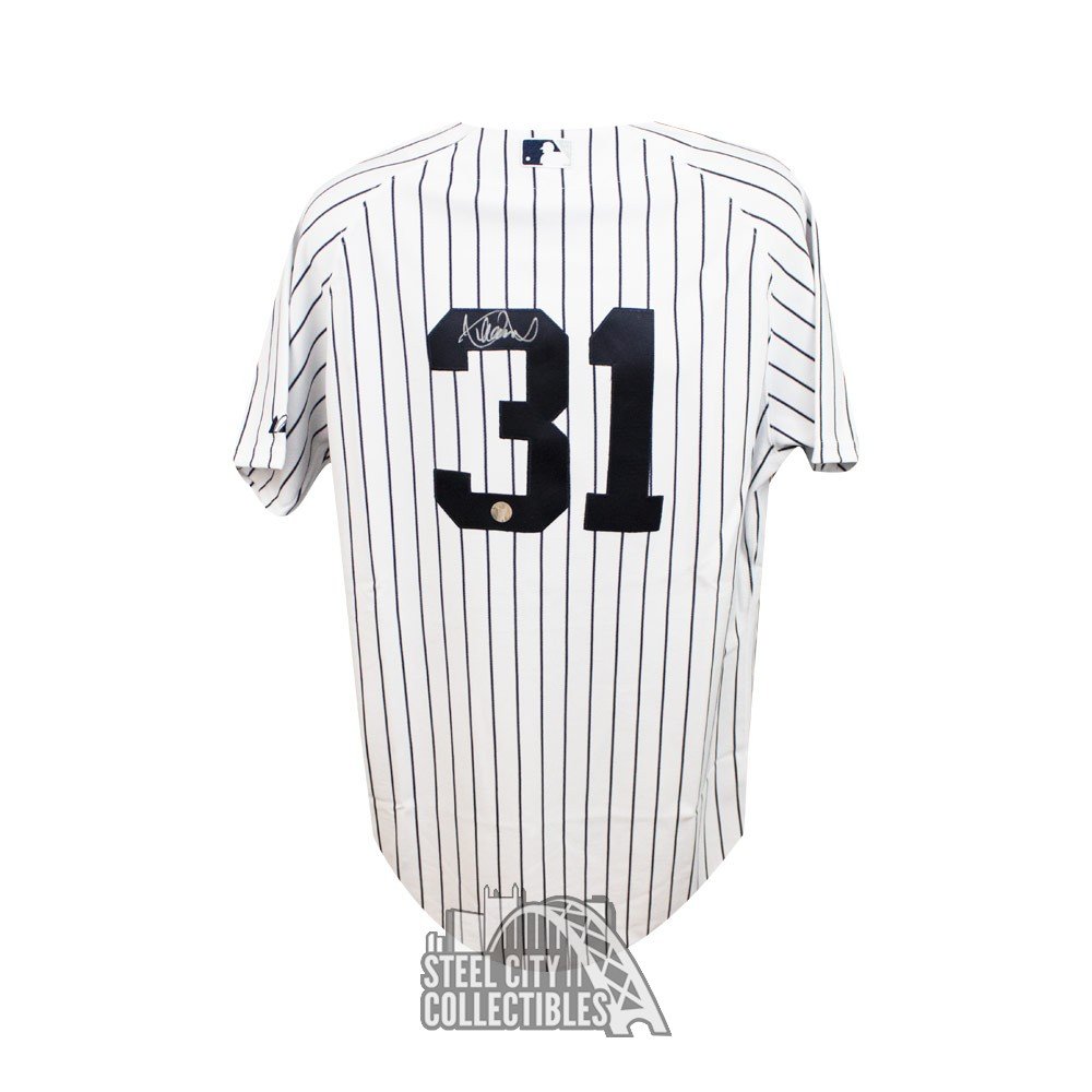 ICHIRO SUZUKI Signed New York Yankees Majestic Home Jersey 