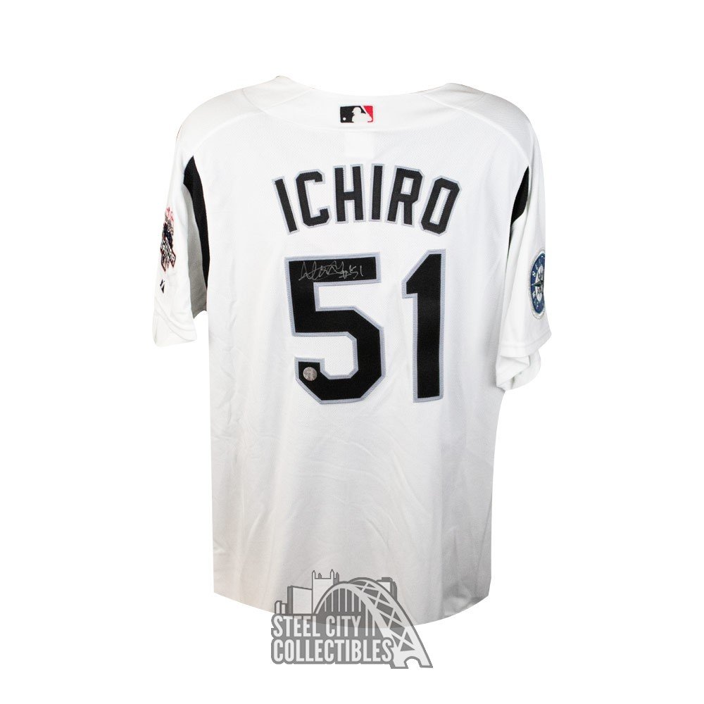 Ichiro Suzuki Autographed 2003 All Star Game Majestic Baseball Jersey -  Ichiro Hologram