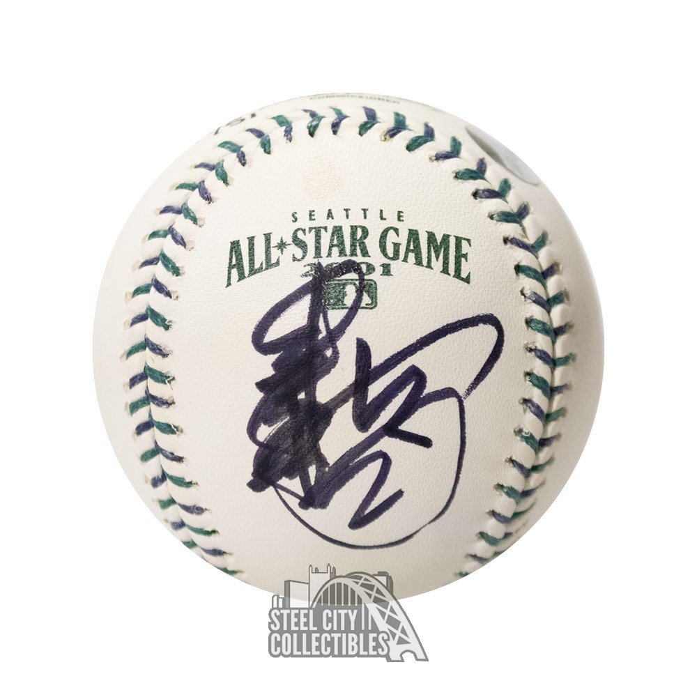Ichiro Suzuki Kanji Autographed 2001 All Star Game Official All Star Game  Baseball - BAS COA
