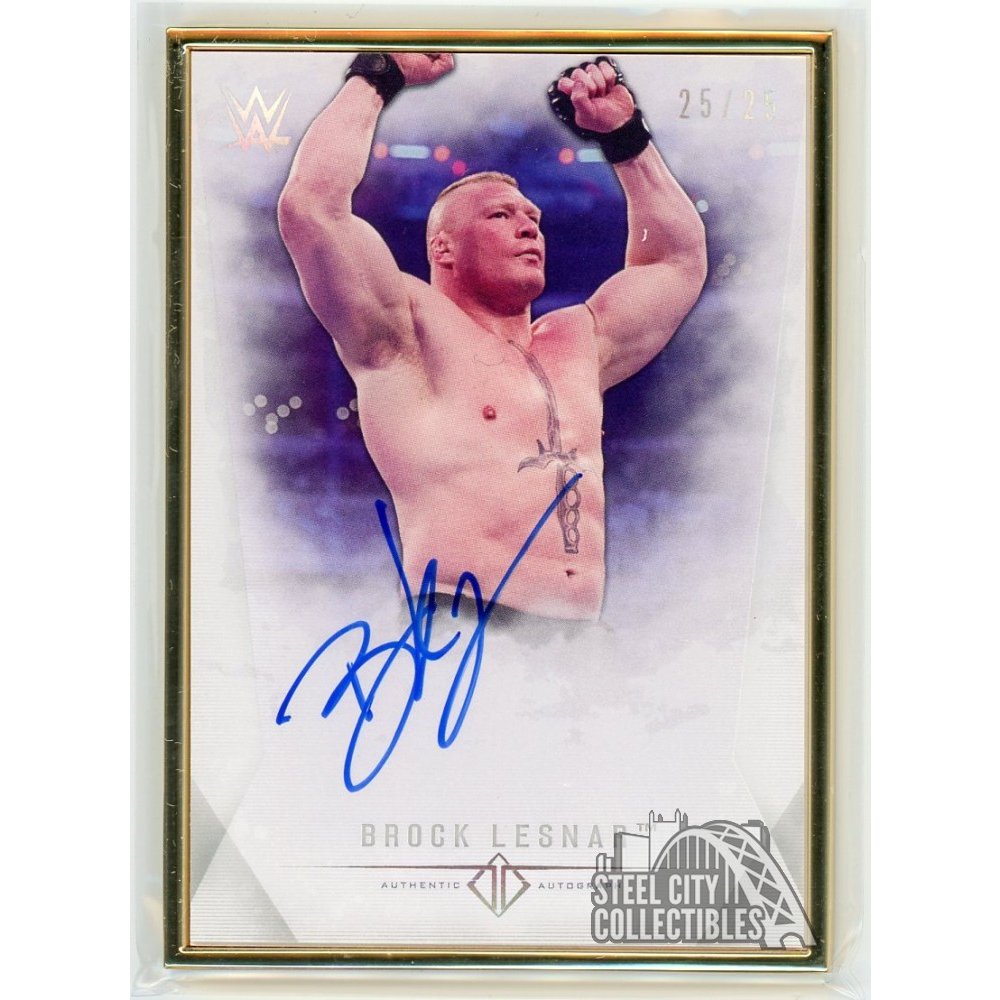 Brock Lesnar WWE Signed Autographed 8x10 Photo –