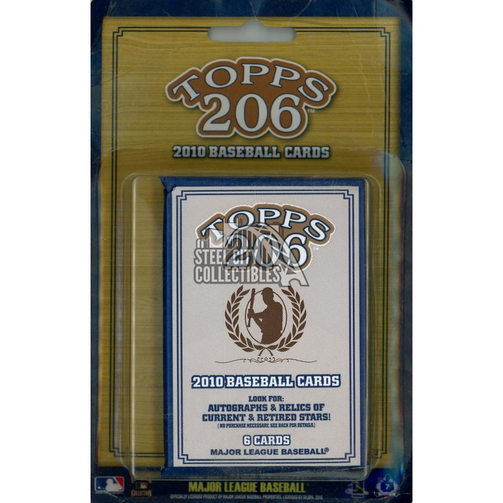 2010 Topps T206 Blister 69Pack Lot Steel City Collectibles