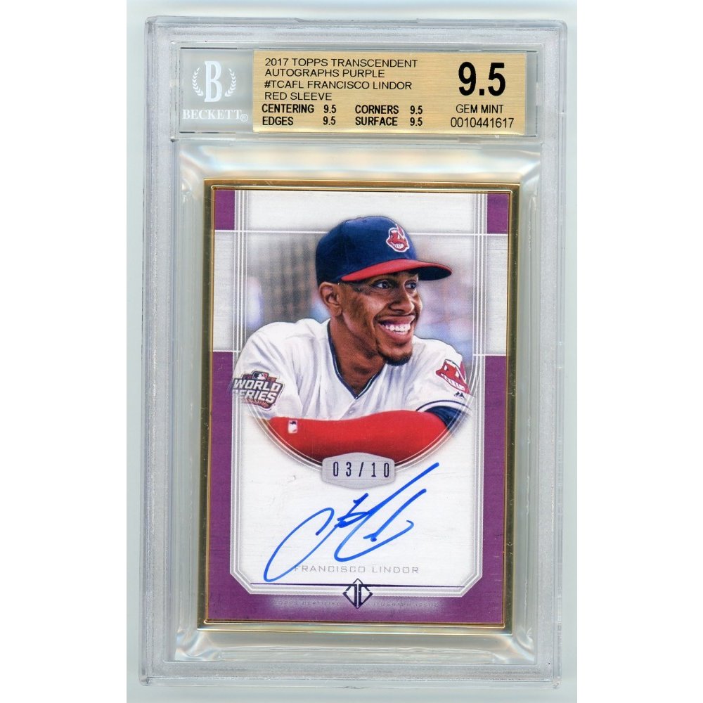 Francisco Lindor Autographed Memorabilia  Signed Photo, Jersey,  Collectibles & Merchandise