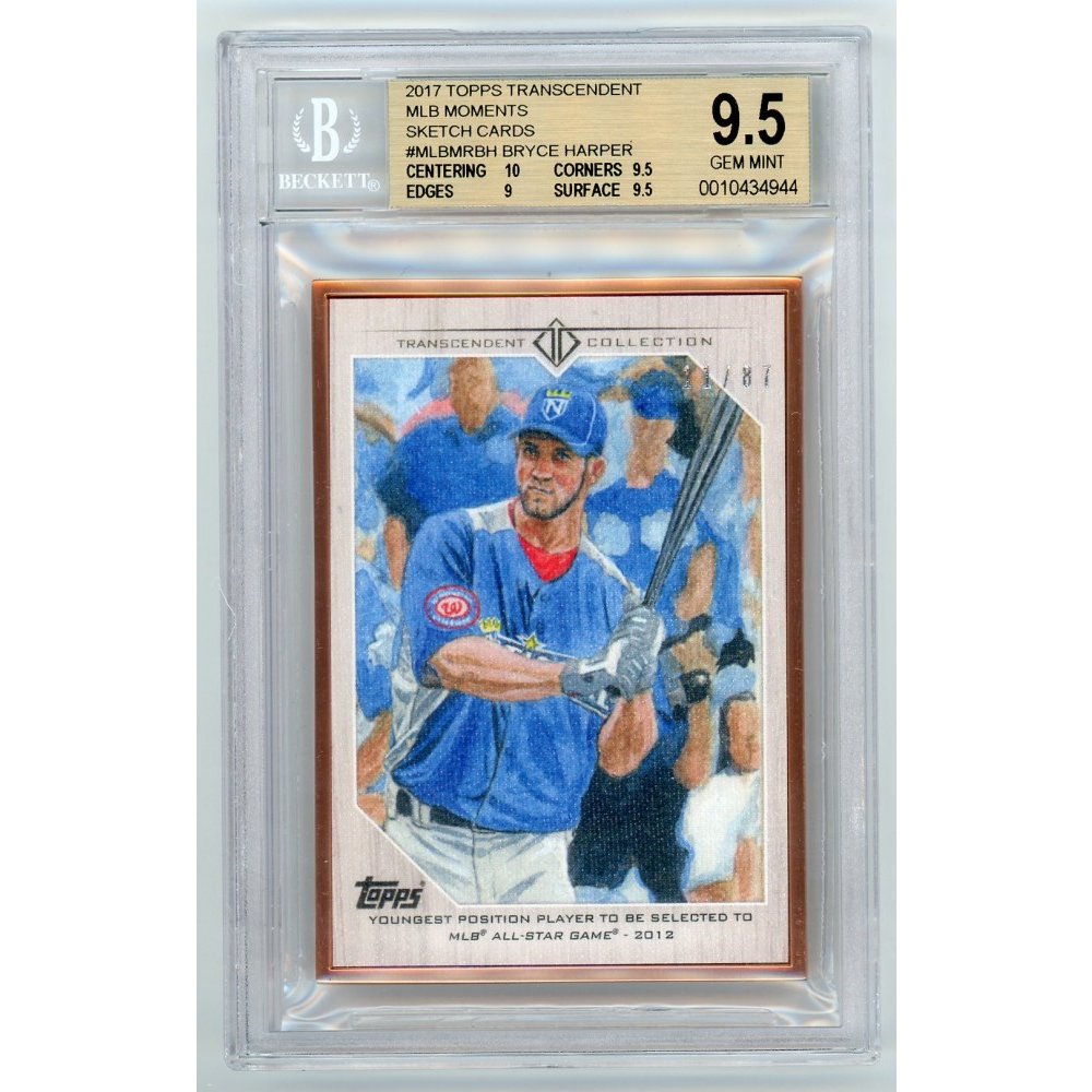 2012 Panini Prizm BRYCE HARPER USA Baseball - BGS 9