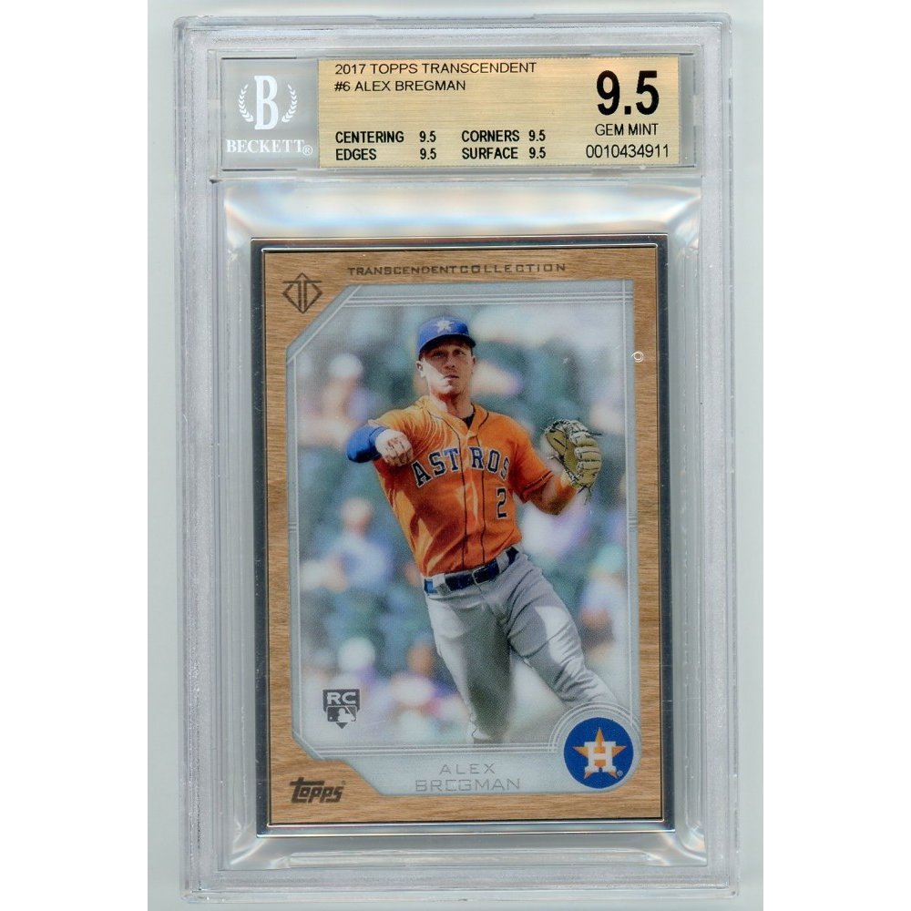 Alex Bregman 2017 Topps Transcendent Baseball Framed Base Rookie Card