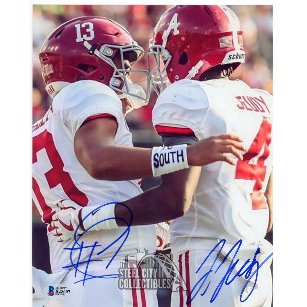 Tua Tagovailoa Autographed/Signed Jersey Beckett COA Alabama