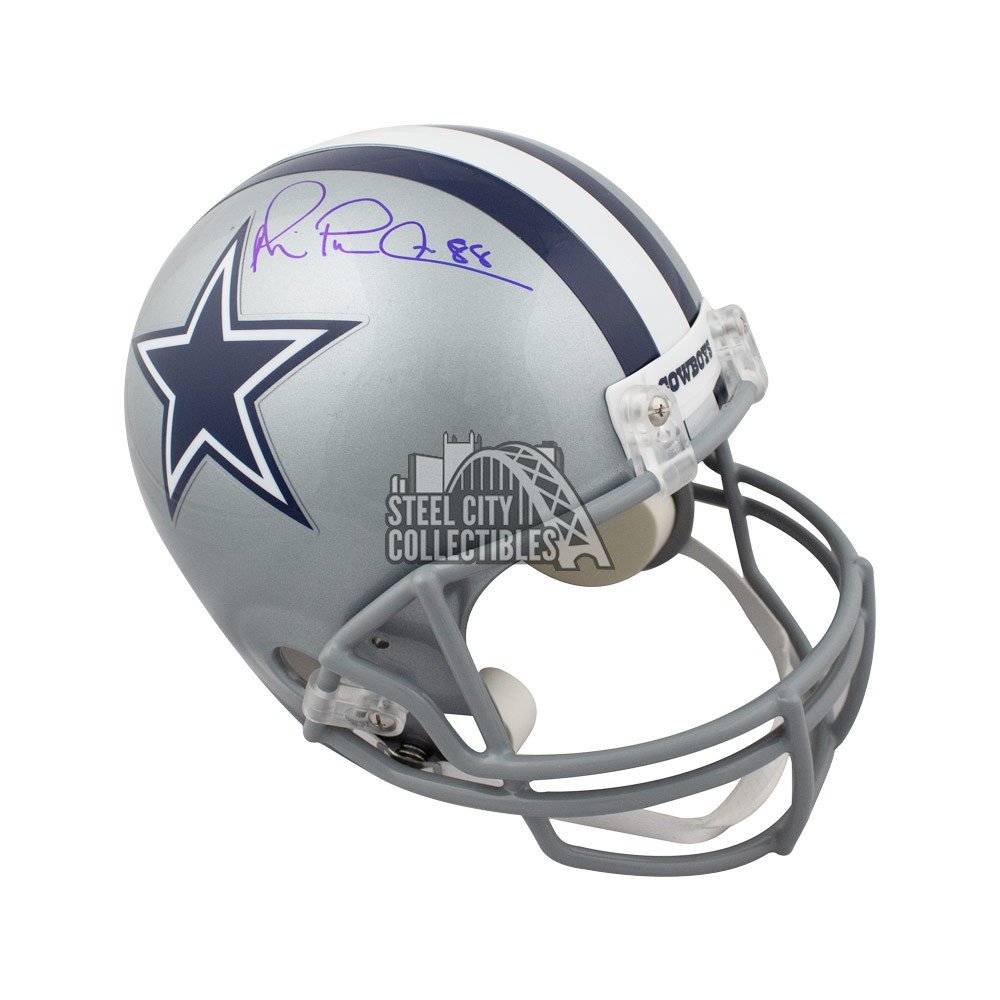 Michael Irvin Autographed Dallas Cowboys Full-Size Football Helmet - JSA  COA