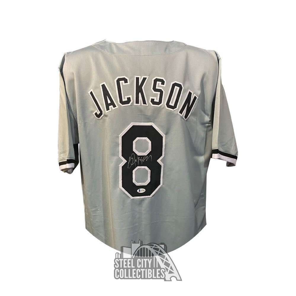 bo jackson baseball jersey white sox