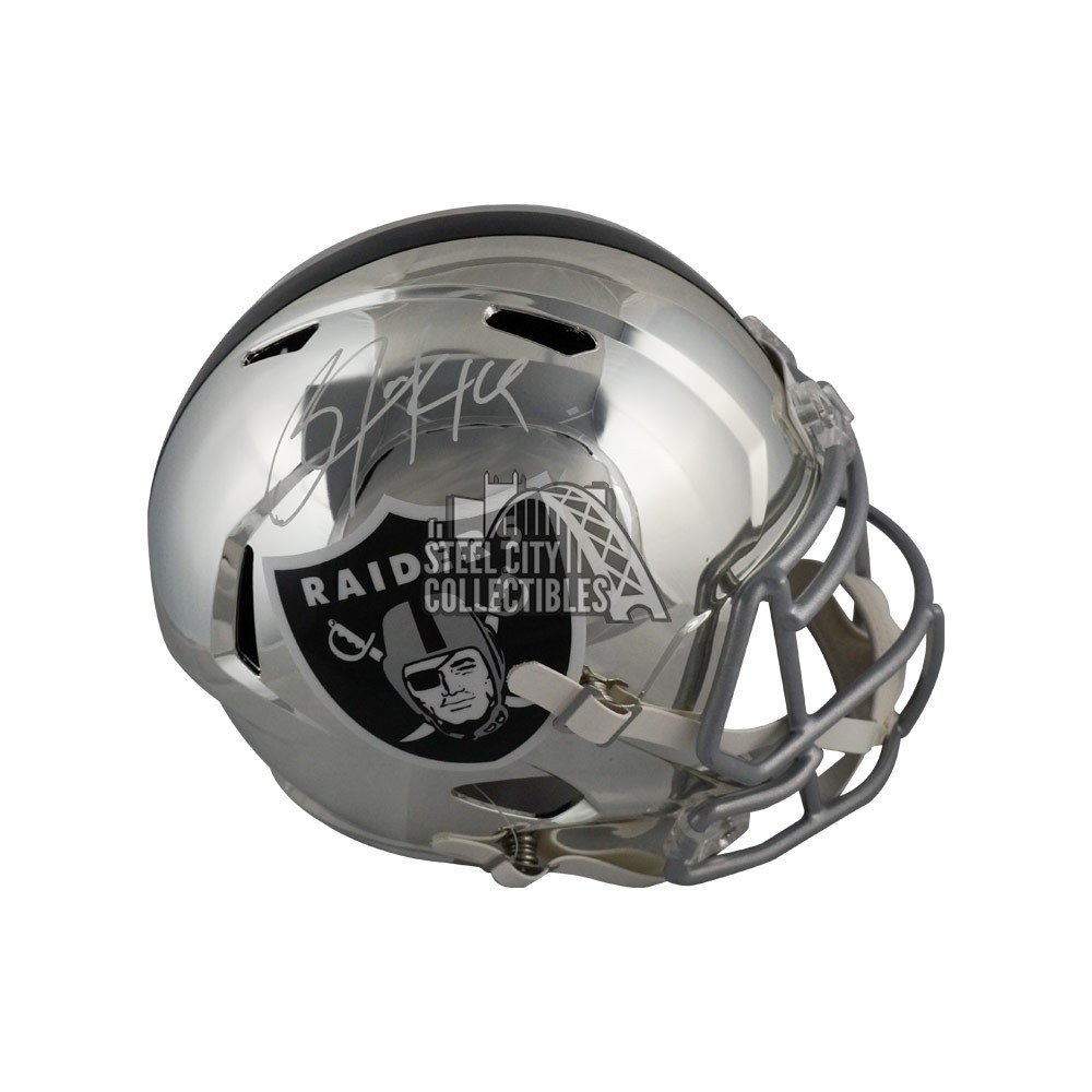 Bo Jackson Autographed Oakland Raiders Flash Authentic Full-Size Football  Helmet - BAS (Black Facemask)