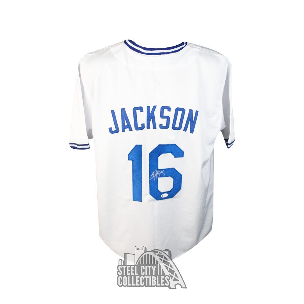 Bo Jackson Autographed Kansas City Custom White Baseball Jersey
