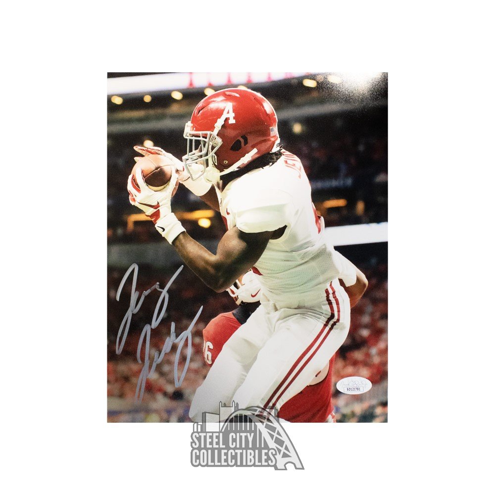 Jerry Jeudy Autographed Alabama 8x10 Photo - JSA COA (Silver Ink ...