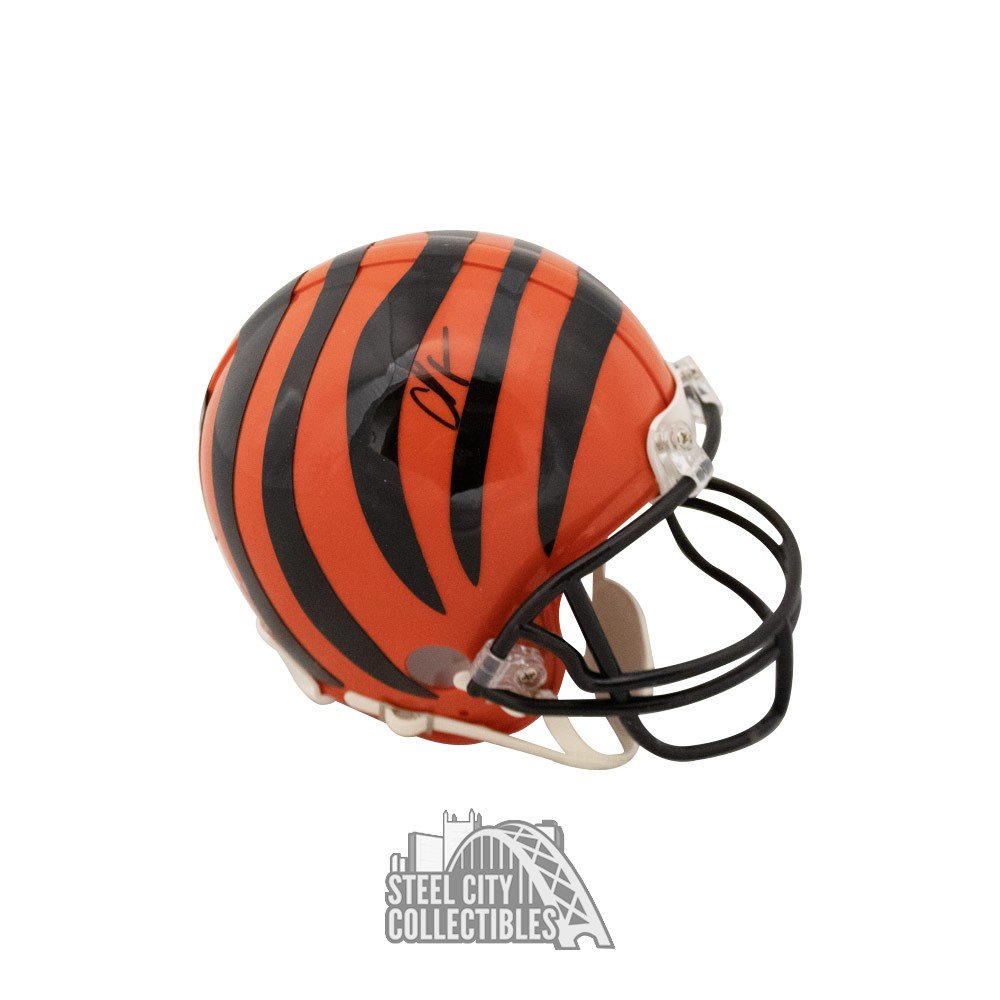 CHAD OCHOCINCO Signed BENGALS Mini-Helmet JSA