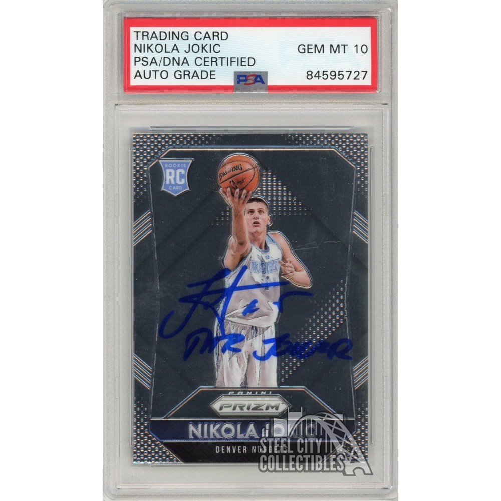 Nikola Jokic 2015-16 Panini Prizm Autograph 