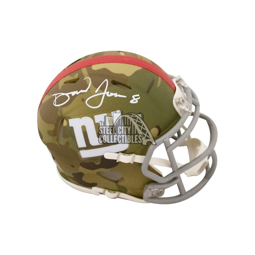 Lids Phil Simms New York Giants Fanatics Authentic Autographed Riddell Camo  Alternate Speed Replica Helmet with SB XXI MVP Inscription