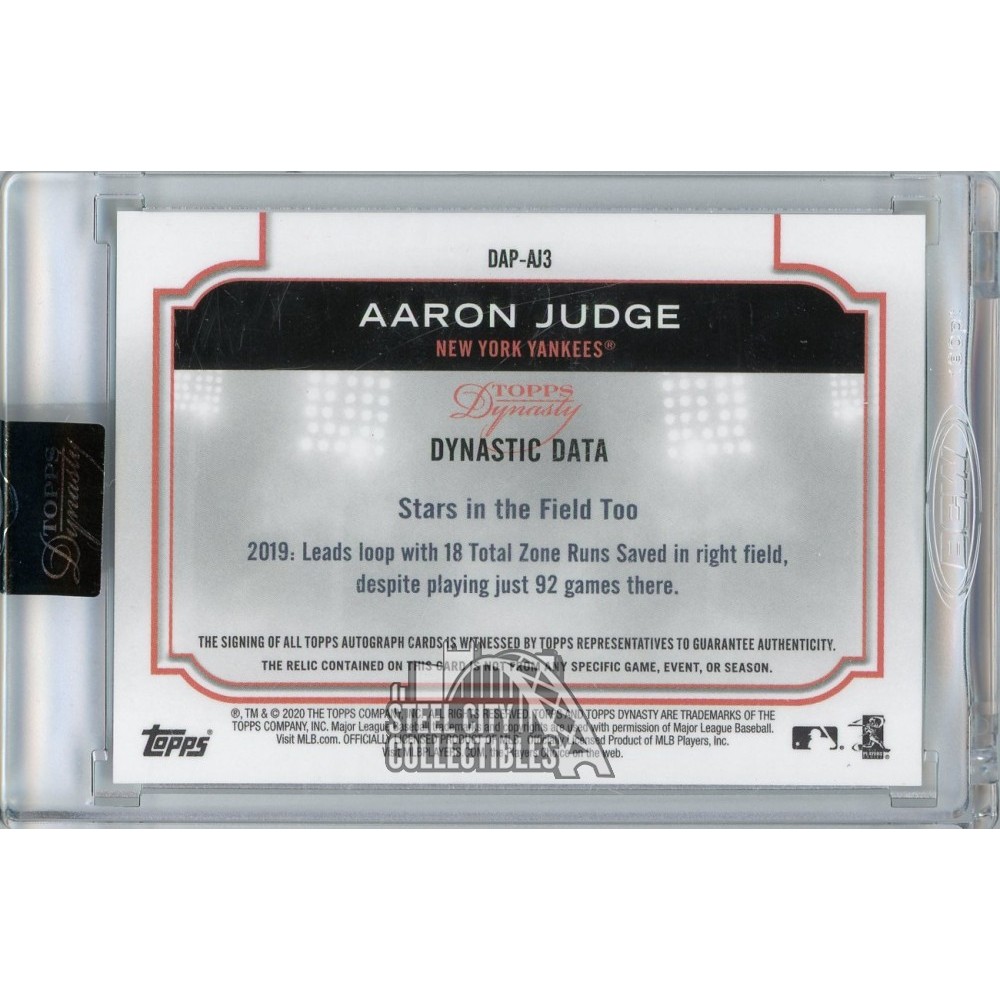 Aaron Judge - Yankees #U-15 Topps Baseball 2020 Update Series Trading Card