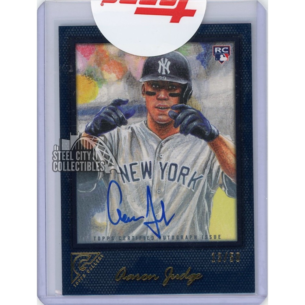 Aaron Judge 2017 Topps Gallery Autographs #117 (PSA 10)