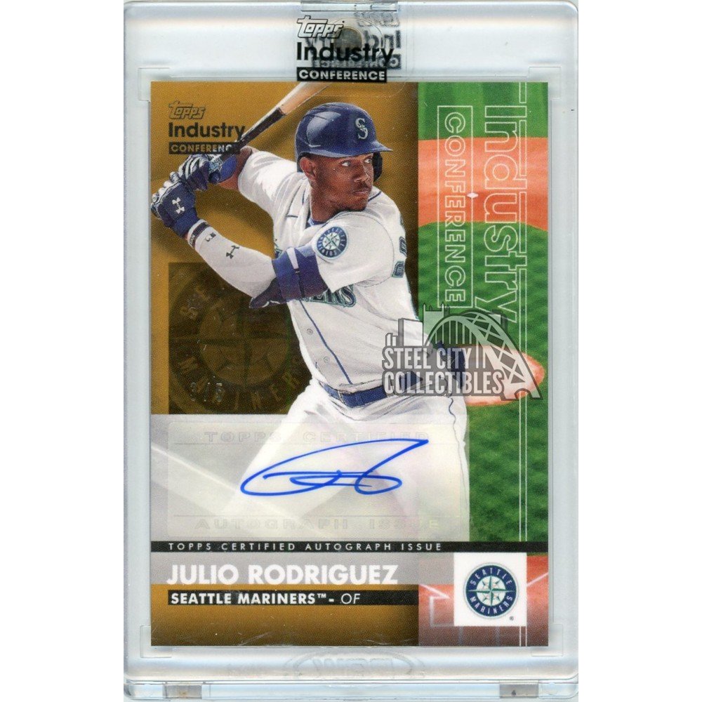 Julio Rodriguez Seattle Mariners Autographed 2022 Topps Update