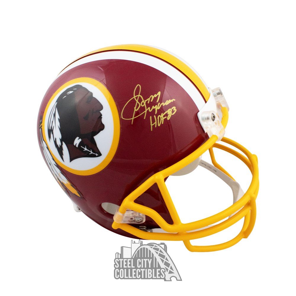 Sonny Jurgensen Autographed Full Size Washington Redskins