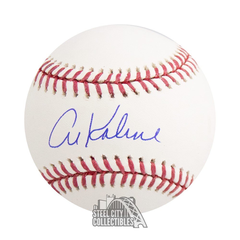 Al Kaline HOF 80 Autographed Detroit Tigers Majestic Cool Base