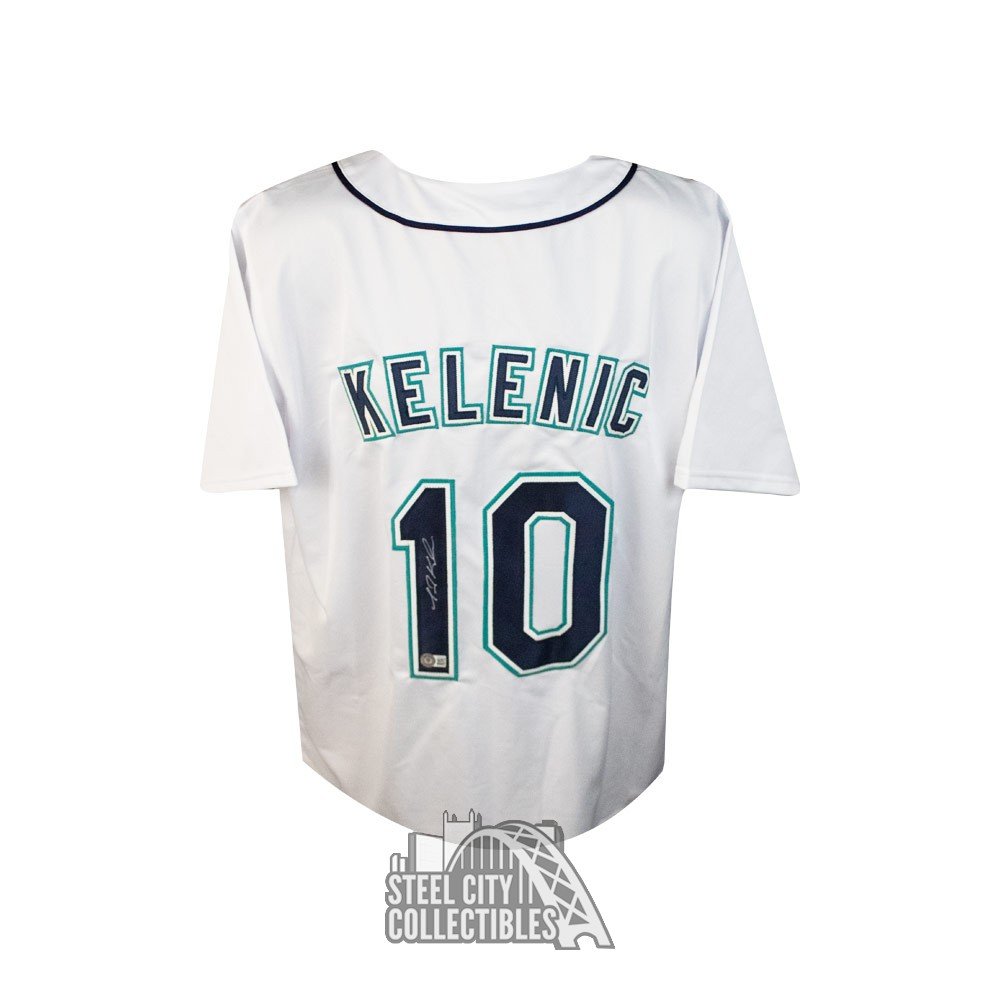 Jarred Kelenic Autographed Seattle Custom Baseball Jersey - BAS