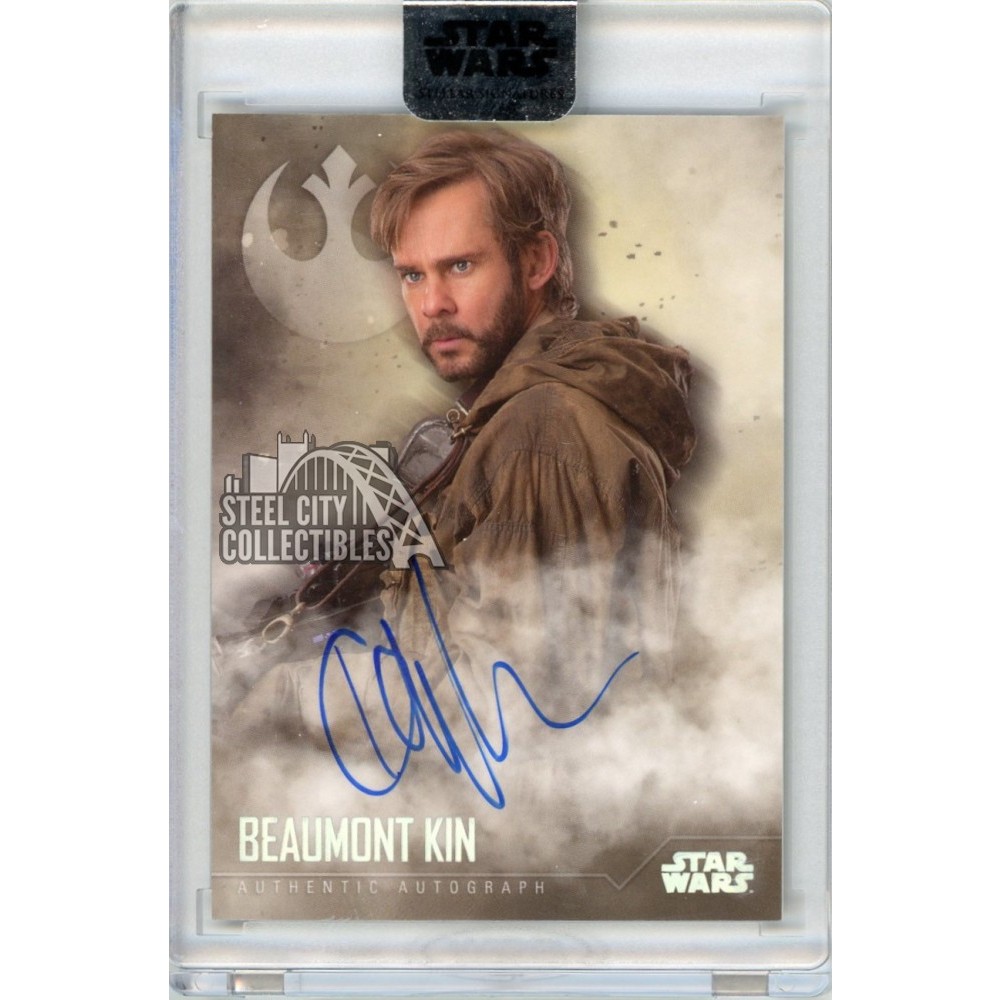 Dominic Monaghan Beaumont Kin 2020 Topps Stellar Signatures