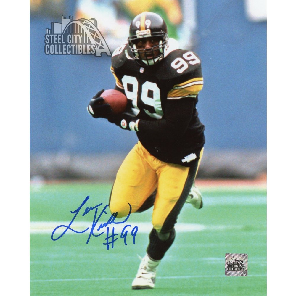 Levon Kirkland Autographed Pittsburgh Steelers 8x10 Photo - BAS (Stance)