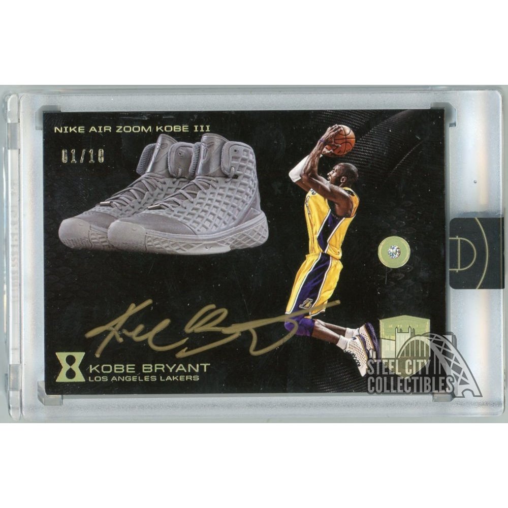 Kobe Bryant 2017 18 Panini Kobe Eminence Signature Sketches