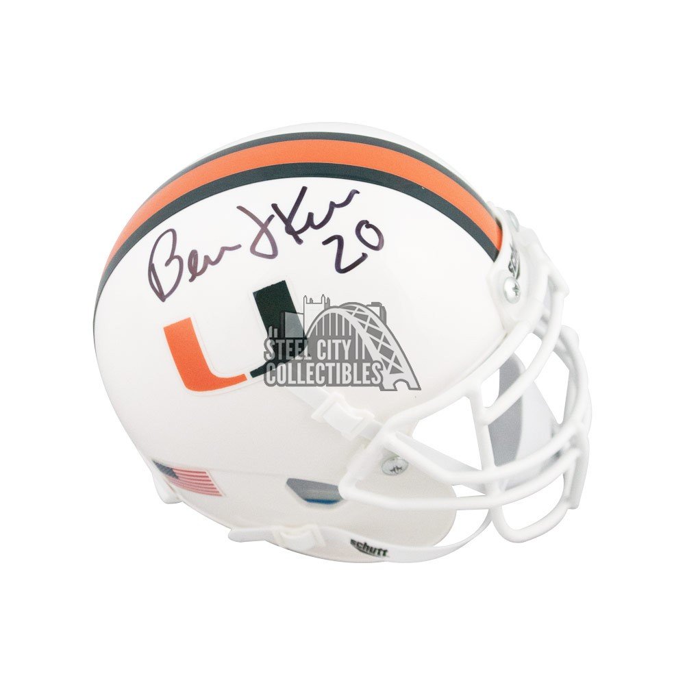 Bernie Kosar Signed Cleveland Browns FS Speed Replica Helmet Dawg Pound BAS Itp