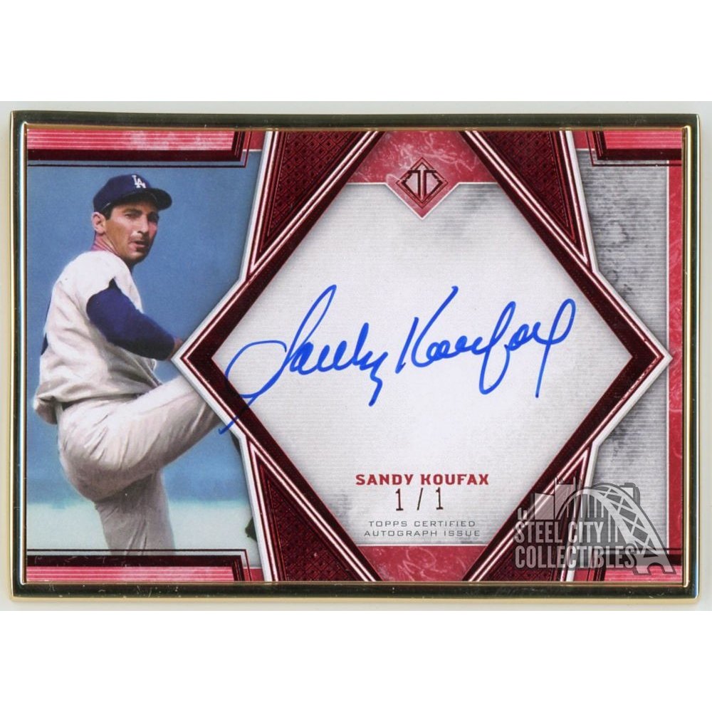 Sandy Koufax Memorabilia, Autographed Sandy Koufax Collectibles