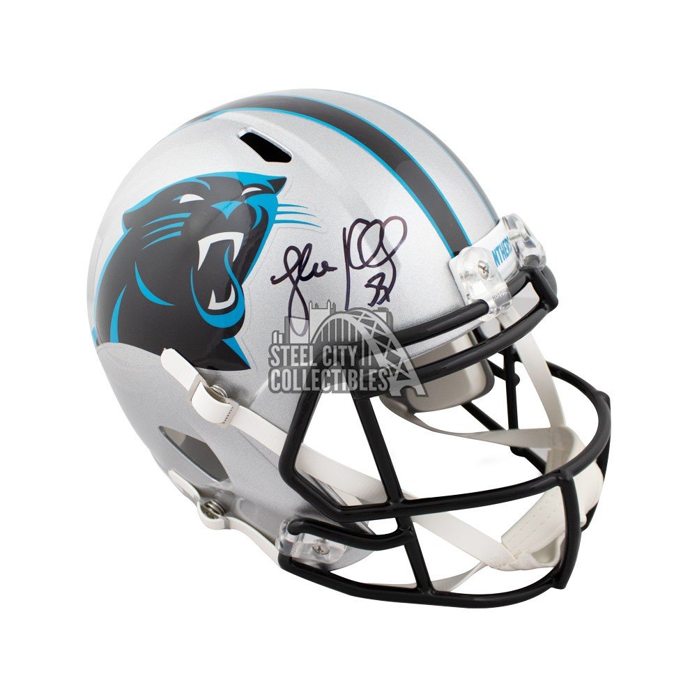 Luke Kuechly Autographed Carolina Panthers Eclipse Replica Full-Size  Football Helmet - BAS (White Ink)