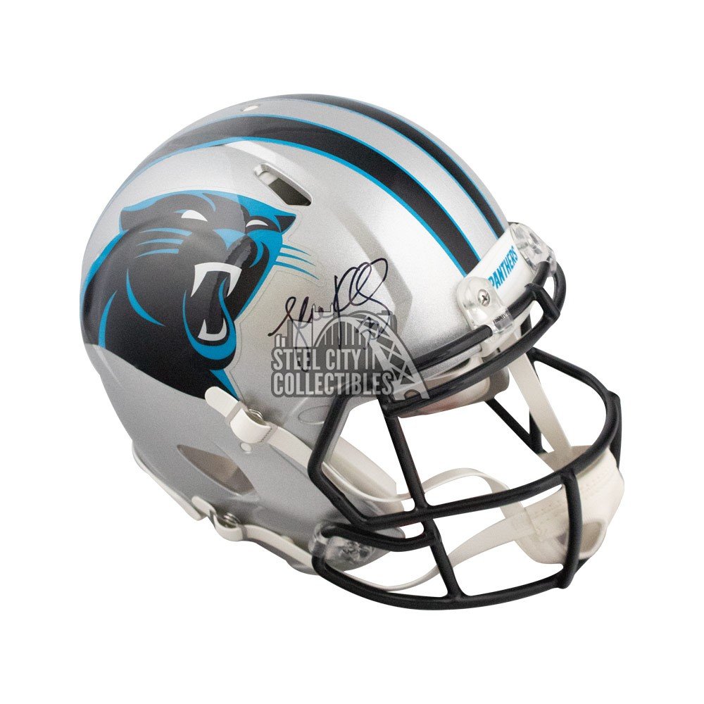 Luke Kuechly Autographed Panthers F/S Flash Speed Authentic Helmet-Bec –  Super Sports Center