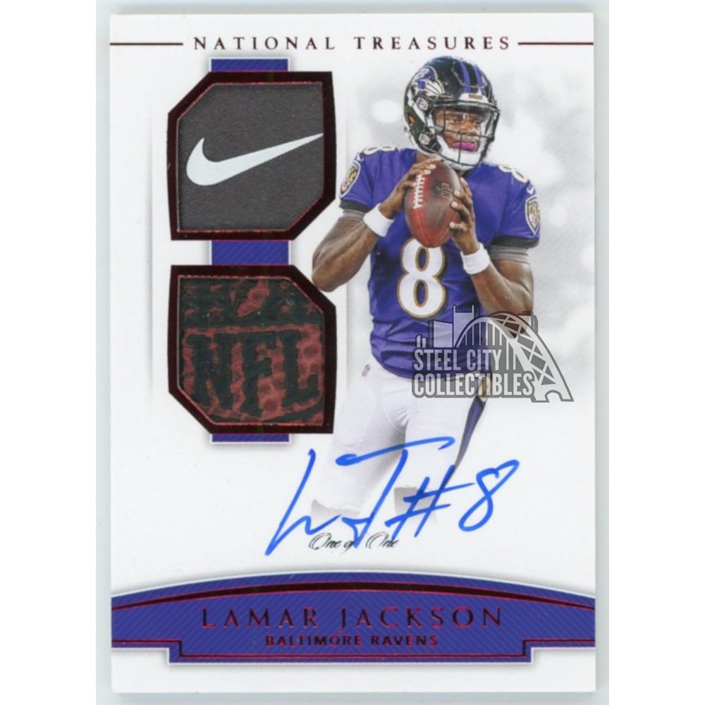 Lamar Jackson Memorabilia, Autographed Lamar Jackson Collectibles