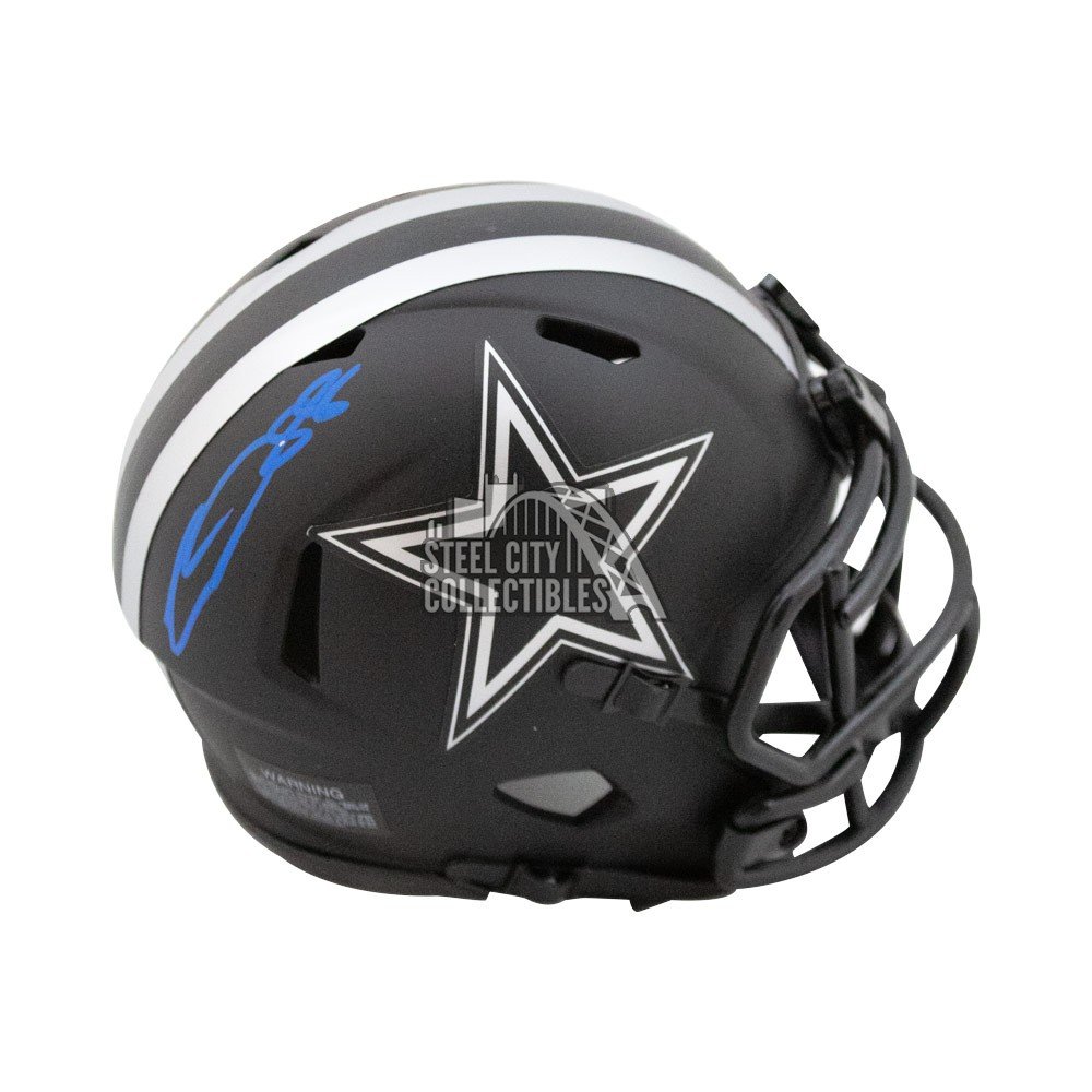 CeeDee Lamb Autographed Dallas Cowboys Eclipse Replica Full-Size Football  Helmet - Fanatics