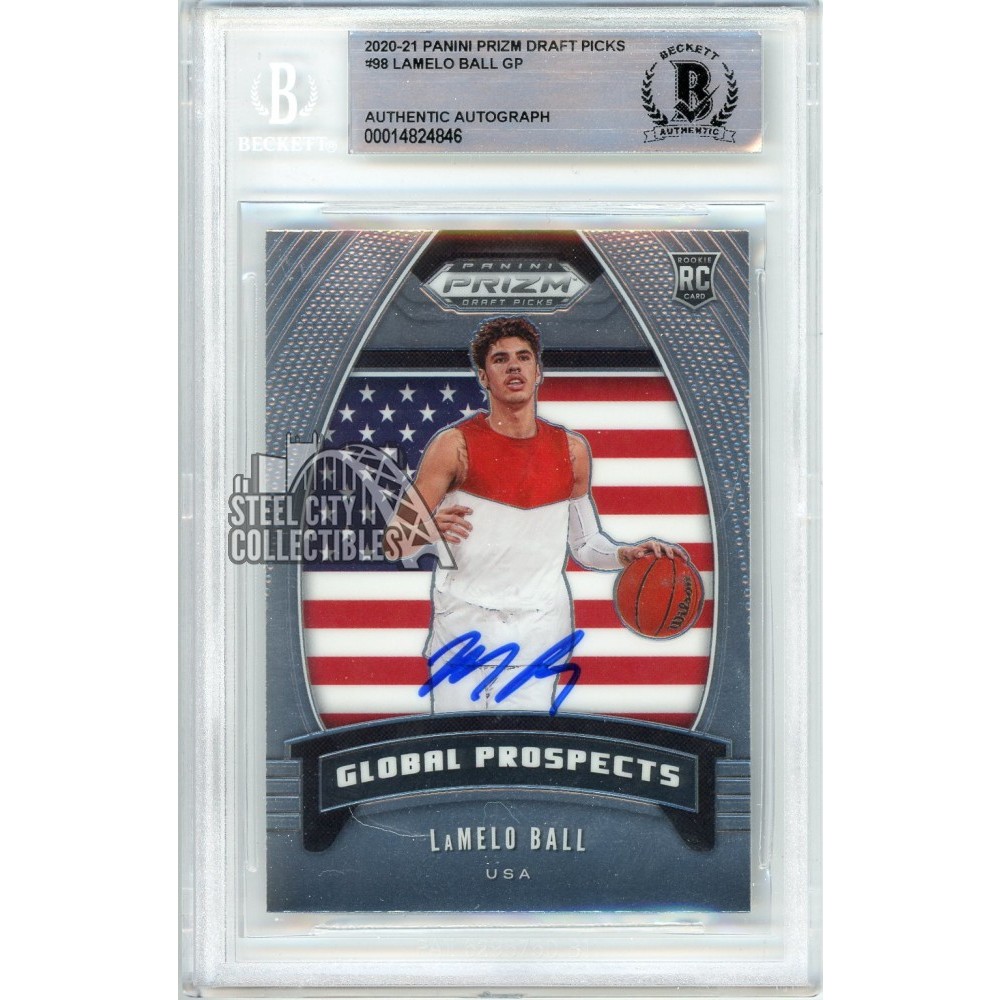 LaMelo Ball 2020-21 Panini Prizm Draft Picks Global Prospects