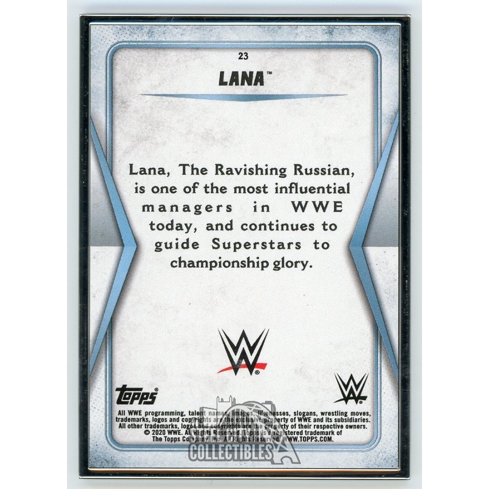 Lana 2020 Topps Transcendent WWE Collection Card /50 | Steel City  Collectibles