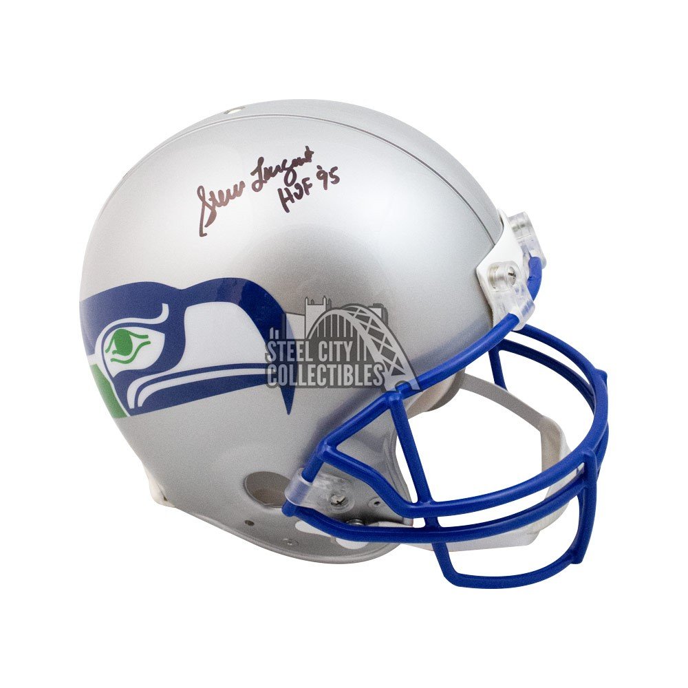 Steve Largent HOF 95 Autographed Seattle Seahawks Authentic