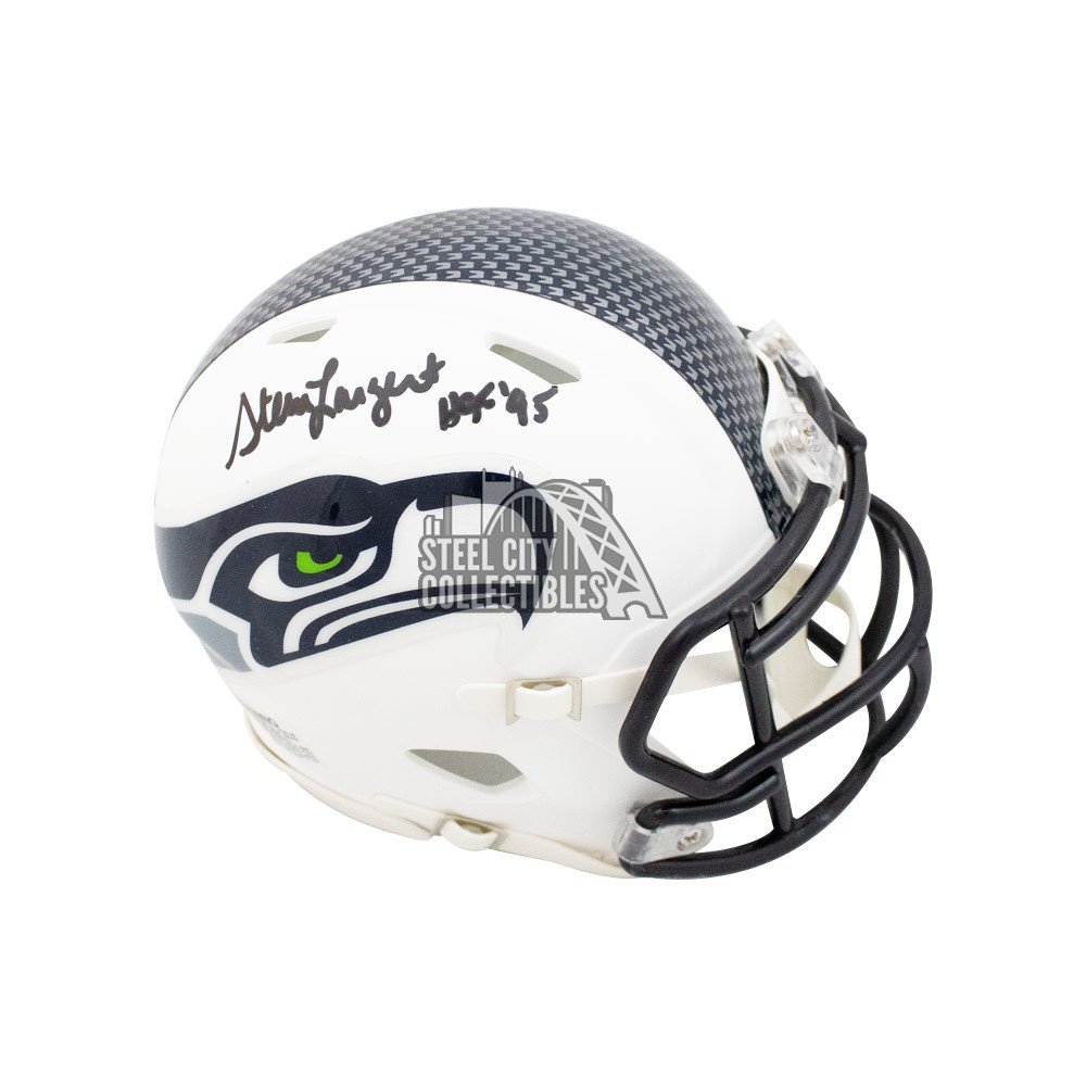 Seattle Seahawks Steve Largent Autographed White Authentic