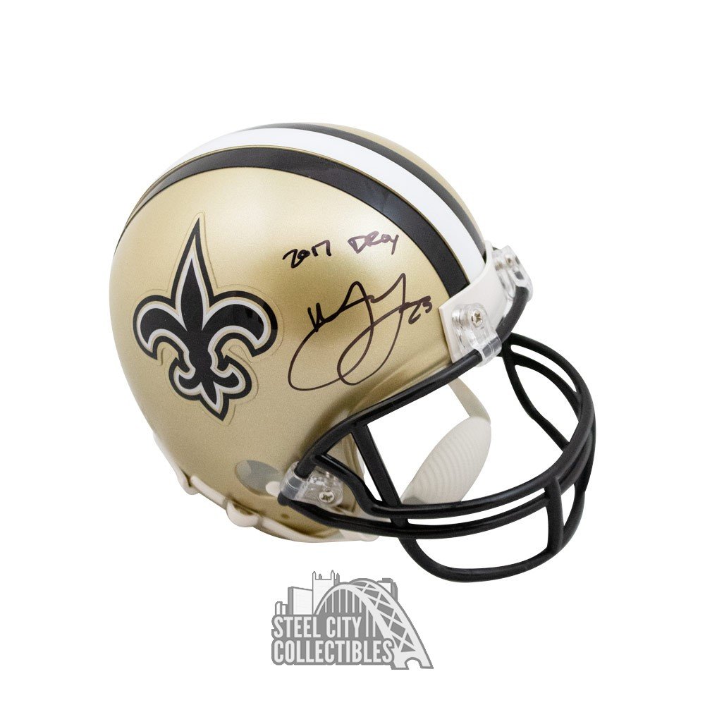 Marshon Lattimore Autographed New Orleans Saints White Logo