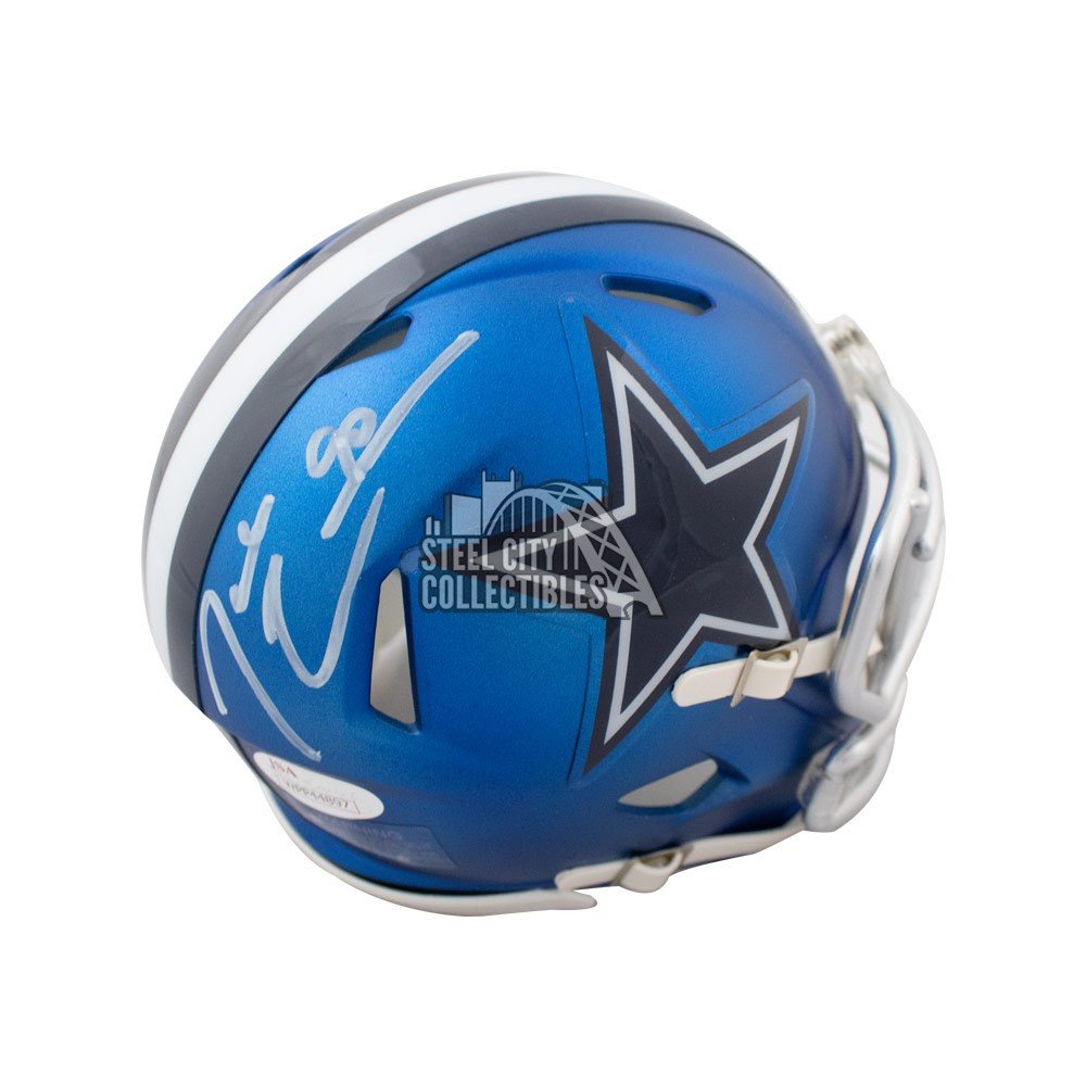 Demarcus Lawrence Signed Football - JSA