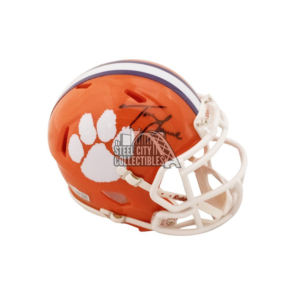 Trevor Lawrence Autographed Clemson Tigers Mini Football Helmet