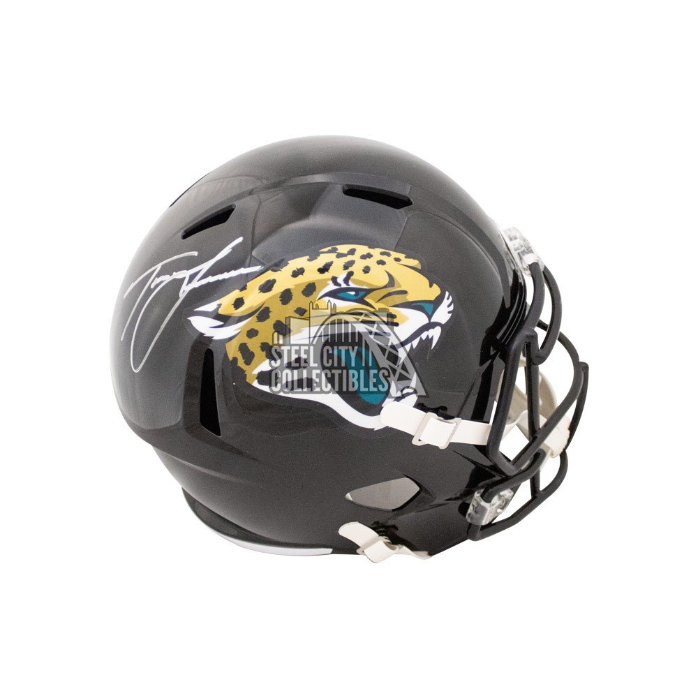 Trevor Lawrence Autographed Full Size Jaguars Helmet – Great